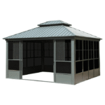 Hard top Aluminum Gazebo 12' x 14'