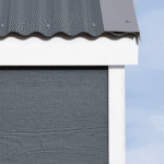 Gardena 8′ x 6′ Outdoor Wood Utility Shed - Image 4