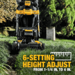 21.5 in. 20-V Li-Ion Cordless Battery Walk Behind Self Propelled Mower w/Hedge,Bare Trimmer,Blower,Cleaner,Pole/Hand Saw - Image 6