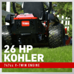 Toro Titan Max 60in Dual Hydrostatic Zero Turn Riding Mower - Image 3