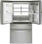 GE Refrigerator 27.9 Smart Fingerprint Resistant French Door - Image 2