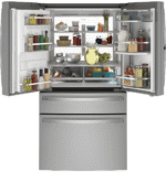GE Refrigerator 27.9 Smart Fingerprint Resistant French Door - Image 3
