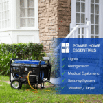 DuroMax XP5500EH 5,500 Watt Portable Dual Fuel Generator - Image 3