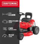 Craftsman R110 30in 10.5 HP 344cc 6-Speed Riding Lawn Mower - Image 4